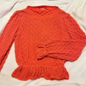 NWOT ANTHROPOLOGIE open knit sweater